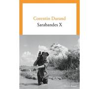 Sarabandes X - Corentin Durand - Seuil - broché - Roman