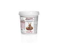 Saracino Chocolat plastique blanc pour décorations et modelage de 1 kg Made In Italy