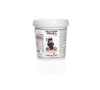 Saracino Chocolat plastique noir pour décorations et modelage de 1 kg Made In Italy