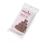 SARACINO We love pastry Top pâte de sucre pour couverture de 1000 g Made in Italy (marron)