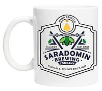 Saradomin Brewing Company Osrs Tasse de Tasse Réutilisable en Verre Blanc Pour le café de thé Coffee Cup