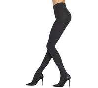 Sarah Borghi Collant en Coton Extra Doyx, 100 Denieres, Super Opaques pour Femmes, Made in Italy (Fumè, XL)