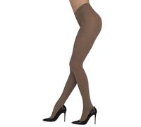 Sarah Borghi Collant en Coton Extra Doyx, 100 Denieres, Super Opaques pour Femmes, Made in Italy (Sahara, L)