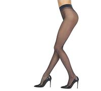 Sarah Borghi Collants Femme 15 Deniers, Bas Voilés en Lycra avec Gousset en Soie et Couture Plate, Fabriqués en Italie.