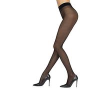 Sarah Borghi Collants pour Femmes en Lycra 40 Deniers avec Soufflet en Soie et Coutures Plates, Fabriqués en Italie