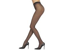 Sarah Borghi Collants pour Femmes en Lycra 40 Deniers avec Soufflet en Soie et Coutures Plates, Fabriqués en Italie