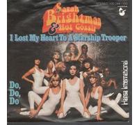SARAH BRIGHTMAN AND HOT GOSSIP - I LOST MY HEART TO A STARSHIP TROOPER 7" (45) GERMAN HANSA 1978