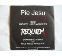 Sarah Brightman and Paul Miles-Kingston - SARAH BRIGHTMAN & PAUL MILES-KINGSTON Pie Jesu 7" 45