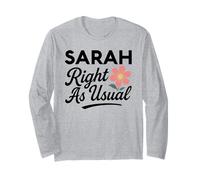 Sarah Flower s'appelle comme d'habitude : mère, épouse, Petite Amie, Fille Manche Longue