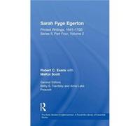 Sarah Fyge Egerton - Robert C. Evans - Taylor amp Francis Ltd - Livre en Anglais - Hardback Robert C. EvansRobert C. Evans (Auteur)
