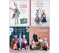 Sarah Peel Luna Lapin Collection 4 Books Set (Making Luna Lapin, Sewing Luna Lapin's Friends, Making New Friends, Luna Lapin and Friends a Year of Making)