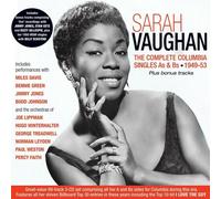 Sarah Vaughan - Complete Columbia Singles As & Bs 1949-53 [New CD]