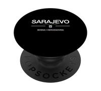 Sarajevo BiH Sarajevo, Bosna i Hercegovina Capitale PopSockets PopGrip Adhésif