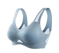 Saralush Aerisoft - Ultimate Breathable Comfort Bra, SaralushThe Anti Sagging Breast Bra, Supportive Everyday Brassiere (Blue,TG)