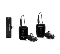 Saramonic Blink 500 Prox B6 Sistema de Micrófono Inalámbrico Para 2 Personas Con Solapa y Receptor USB-C
