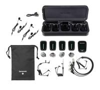 Saramonic Blink 500 Prox B8 Système de Micro Sans Fil Professionnel pour 4 Personnes, avec Enregistrement TXS, Lavs, Étui de Charge, Cam-MoOutd-Receiver, TRS, TRRS, 4 Câbles de Sortie XLR