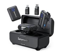 Saramonic BLINK500B2+ Microphone Cravate sans Fil pour iPhone Android de Type C, Appareil Photo de Smartphone, portée de 150 m, autonomie de 20 h, Micro à Revers sans Fil à Clipser pour Diffusion en