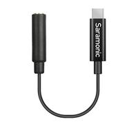Saramonic Câble Adaptateur Audio et Microphone Femelle 3,5 mm plaqué Or pour DJI Osmo Action (SR-C2007)