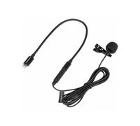 Saramonic Microphone lavalier avec Foudre pour Apple iPhone ou iPad avec câble intégré de 2 m