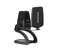 Saramonic Microphone à condensateur à Large diaphragme Multi-Motifs avec USB, USB-C et Double câble de Sortie XLR pour Ordinateurs, Tables de mixage ou préamplis Android et Pro (SR-MV7000)