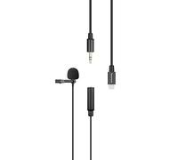 Saramonic Microphone lavalier avec Foudre pour Apple iPhone ou iPad avec câble intégré de 2 m