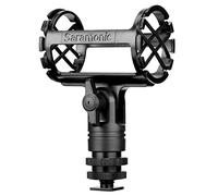 Saramonic Support Antichoc Universel pour Microphones Fusil et Crayon de 19 mm à 25 mm de diamètre avec Griffe, Options de Montage 1/4", 3/8" et 5/8" (SR-SMC3), Support Antichoc 19-25 mm
