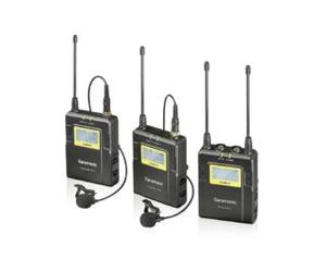 SARAMONIC UwMic9 TX9 +TX9 +RX9 Ensemble HF micro cravate (2 émetteurs et 1 récepteur)