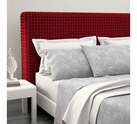 SaRani Couvre-tête de lit extensible doux tissu bulles différentes couleurs (bord)