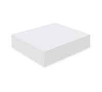 SaRani Éponge en polyuréthane rectangulaire pour rembourrage de coussins et dossiers de canapés, matelas, bancs - Densité 18 kg/m³ (80 x 70 x 10 cm)