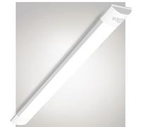 Sararoom 1 x 60 cm Bande LED Néon 20W - 2400LM 6500K Blanc Froid 60.0cm Plafonnier LED Garage Atelier Plafonnier LED Néon pour Lampe de Bureau Plafond Chambre Sans Prise Pas de Terre