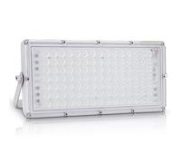 Sararoom 100W Projecteur Exterieur LED 10000LM 6500K Blanc froid Lampe Extérieur LED de Sécurité Imperméable IP65 Spot LED Extérieur Idéal pour Jardin Garage Couloir Terrasse Eclairage