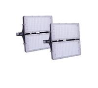 Sararoom 2 Pièces Projecteur Extérieur LED 200W 20000LM 3000K Blanc Chaud Lampe de Sécurité Imperméable IP65 Spot Extérieur Idéal pour Jardin Garage Couloir Terrasse Eclairage