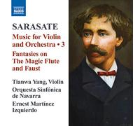 Sarasate : Musique pour violon et orchestre, vol 3