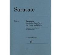 Sarasate Pablo de - Zapateado : danse espagnole No6 --- Violon et Piano G