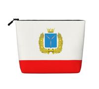 Saratov Trousse de maquillage légère en lin Motif drapeau