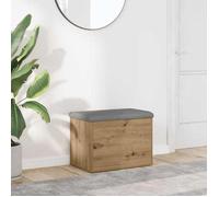 SARAZYJ@Banc de rangement - SOLOMON - banc du couloir, chêne artisanal 62x42x45 cm bois d'ingénierie Home559497