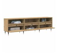Sarazyj®Banc TV - meuble hifi - Marron Meuble TV - chêne artisanal - 150 x 30 x 45 cm - bois d'ingénierie - 22464