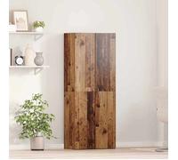 SARAZYJ@Cabinet de Bureau design simple - Déco Home - avec étagère 2 pcs Bois ancien 60 x 32 x 153 CL711314