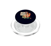 Sarcasm Dont Ask Me Things Citation rétro Sassy Woman PopSockets PopGrip pour MagSafe