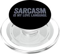 Sarcasm is My Love Language PopSockets PopGrip pour MagSafe