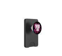 Sarcasm It's How I Hug Women Slogan Sarcastique Amusant Floral PopSockets PopWallet pour MagSafe