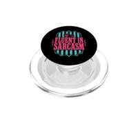 Sarcasme à l'aise : Gen X Funny Sarcastic PopSockets PopGrip pour MagSafe