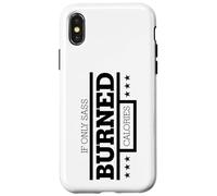 Sarcasme diététique si Seulement Vous brûlez des Calories Coque pour iPhone X/XS
