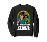 Sarcasme rétro Hommes Femmes Genres drôles extraterrestres Sweatshirt