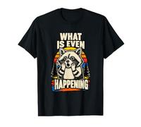 Sarcasme Sarcastique du Raton Laveur : ce Qui se Passe Encore est drôle T-Shirt Graphique avec Valeur