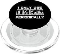 Sarcasme Tableau périodique Élément Mathématiques Science Physique PopSockets PopGrip pour MagSafe