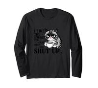 Sarcastic Cat - J'aime le son que tu fais quand tu te taises Manche Longue