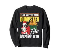 Sarcastic, chef de l'équipe d'intervention en cas d'incendie de benne Sweatshirt