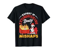 Sarcastic, chef de l'équipe d'intervention en cas d'incendie de benne T-Shirt