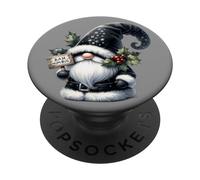 Sarcastic GNOME for Teens and Funny Xmas Holiday Bah Humbug PopSockets PopGrip Adhésif